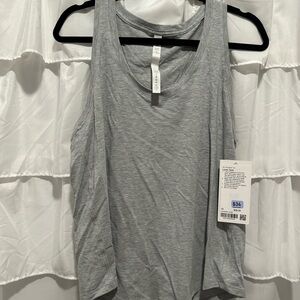 lululemon athletica Gray Relaxed Sleeveless Tank Top